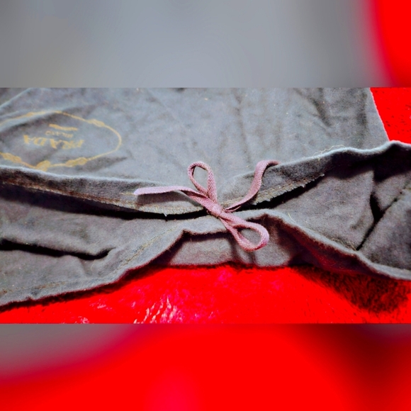 Extra Large Prada Milano Double Tie Dust Bag Cover Handbag Purse Tote Backpack - Picture 6 of 11